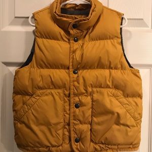 Gap Puffer Vest Mustard size 4t boys